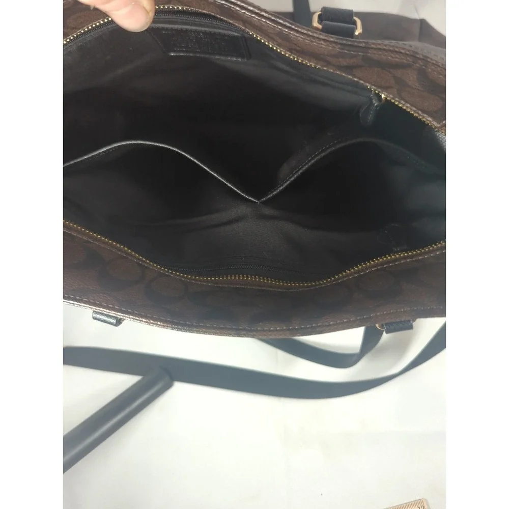 Coach Monogram Baby Diaper Bag Signature Crossbody Tote
